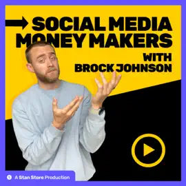 social media money makers with brock johnson podcast cover art