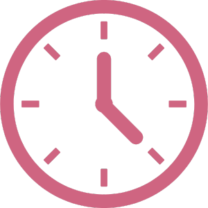 clock icon with transparent background