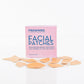 Frowenies CEM facial patches shown pictured on a clean white background with the patches laid out in front 