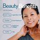 Beauty benefits for apple serum neck mask - Lift, Firm, Hydrate 