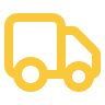 truck icon in yellow
